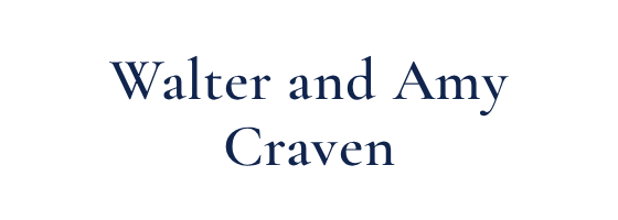 Walter and Amy Craven